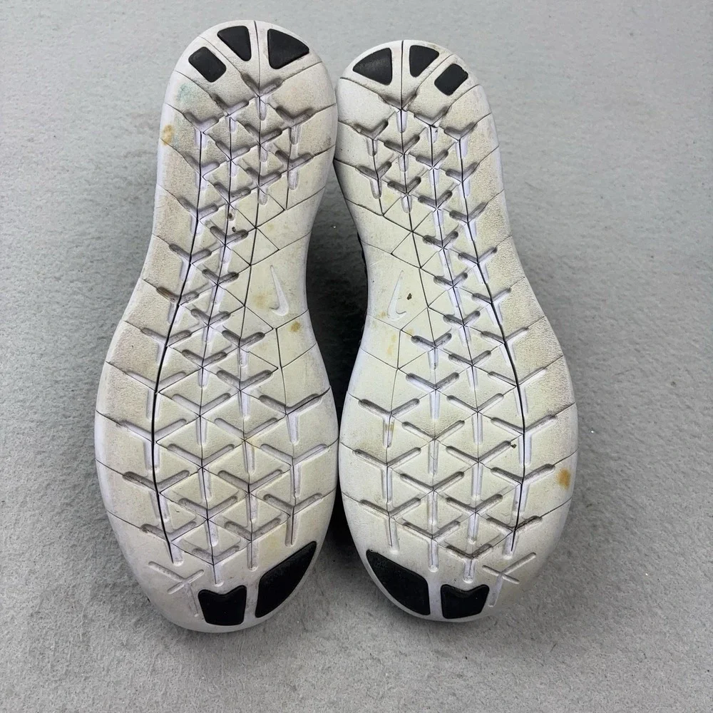 Nike Free RN Flyknit Shoes Womens Size 7.5 Black Running Sneakers Cushioned